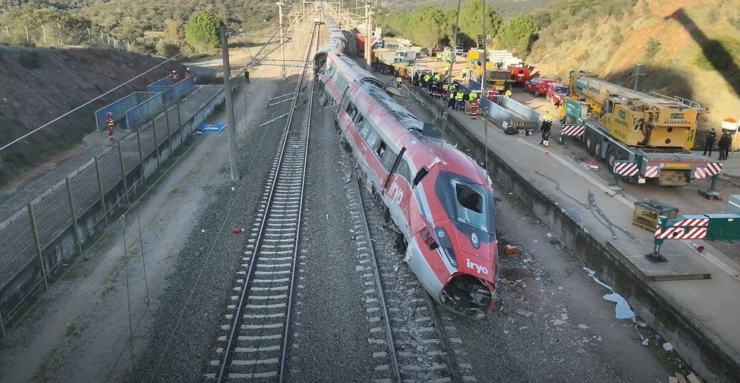 Accidente ferroviario en Córdoba